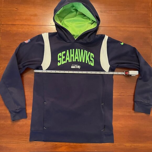 Nike NFL Seattle Seahawks Pullover Sweatshirt Hoodie Youth L - Picture 7 of 8